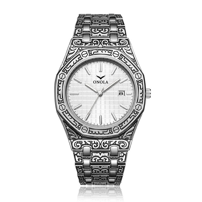 Silver white