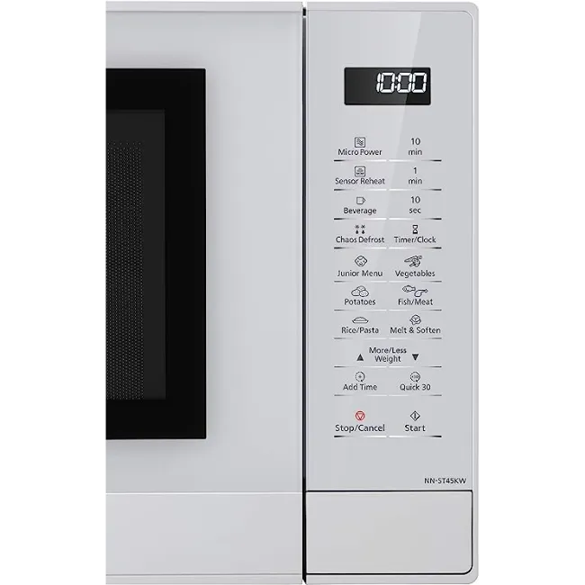 Panasonic 32L Microwave 1000w White | NN-ST45KWBPQ