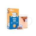 peach soda tea bag parcel