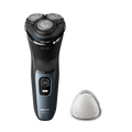 Phillips Black 3000 Series Wet & Dry Electric Shaver | S3144/00