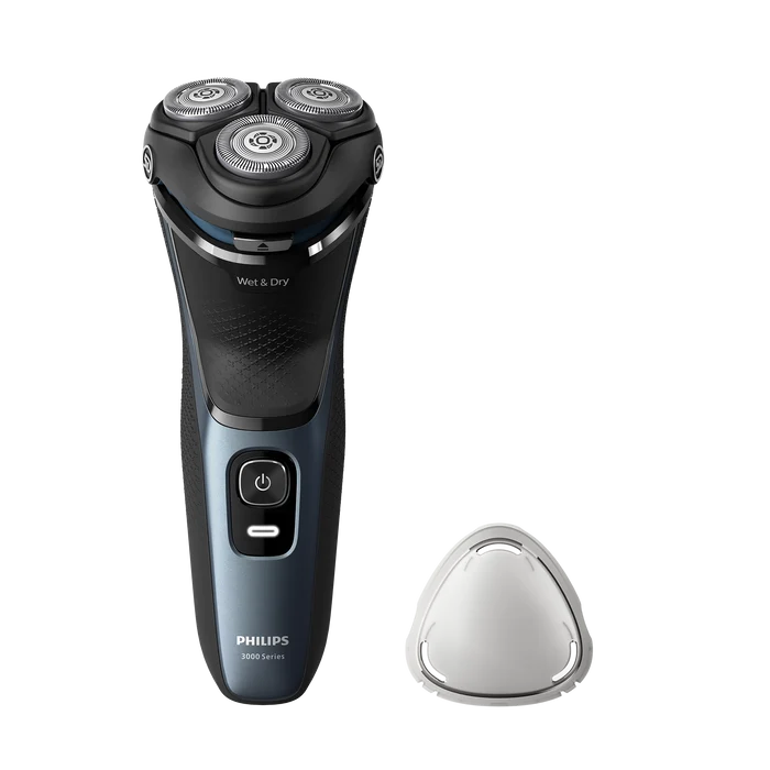 Phillips Black 3000 Series Wet & Dry Electric Shaver | S3144/00