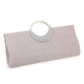 Pleated Diamond Dinner Bag
