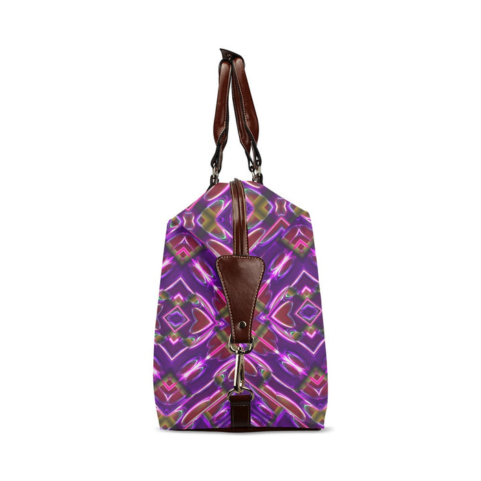 Purple Design Flight Bag
