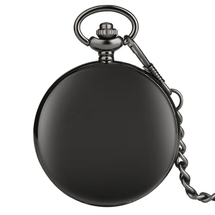 Quartz Pocket Watch Laser inscribed for Grand Parent to Grandson