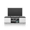 Rachele TV Stand, Ashwood Black and Ashwood White