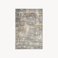 Rectangular rug Luna 63x91 in, Grey and Beige with abstract pattern