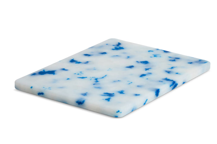 Recycled Plastic Board Cutting Board XS  Blue Confetti