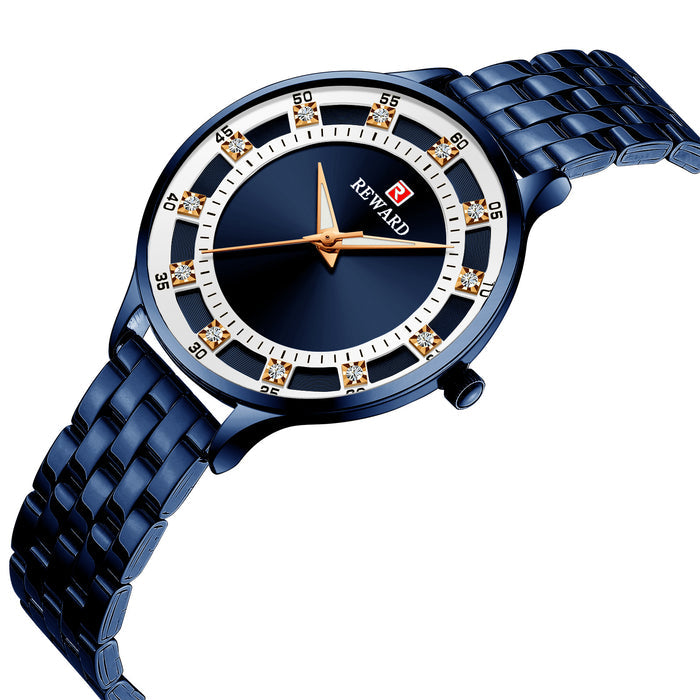 REWARD Ladies Quartz Watch with diamond band