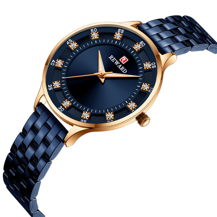 REWARD Ladies Quartz Watch with diamond band