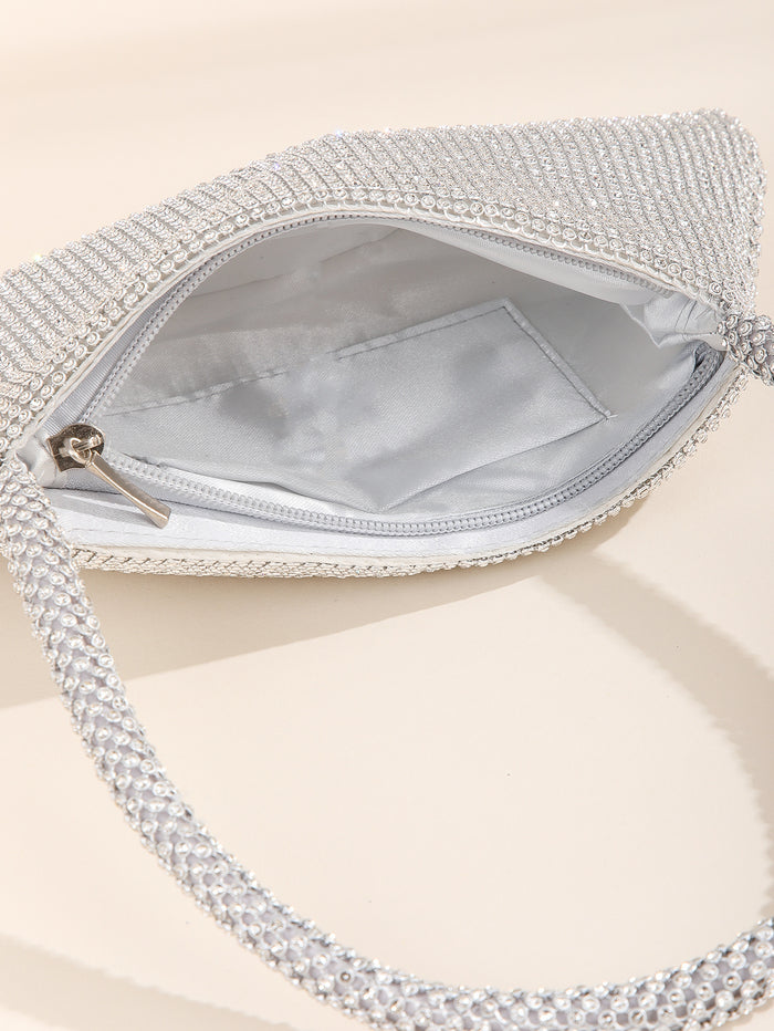 Rhinestone Evening Clutch Bag