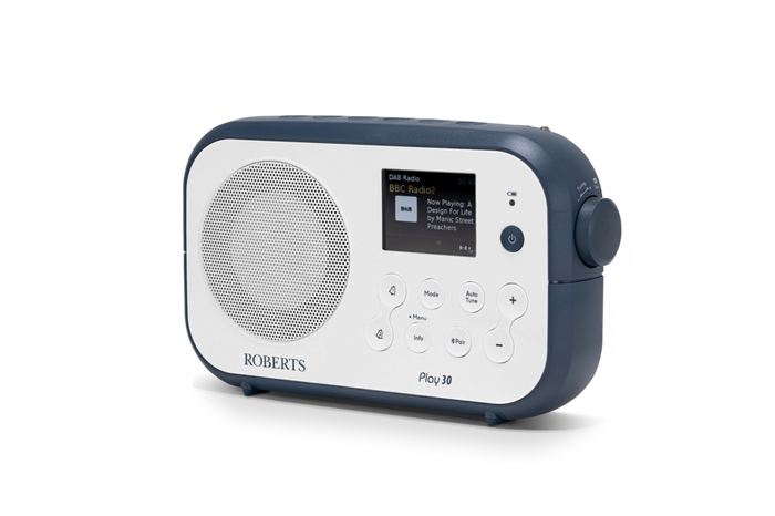 Roberts Play 30 Radio Stone Blue | Play30