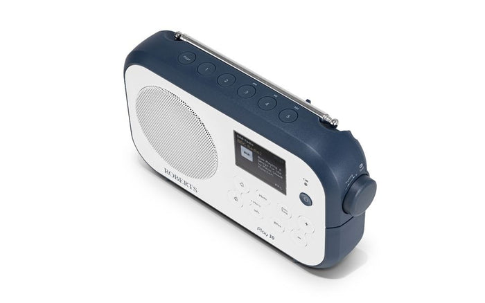 Roberts Play 30 Radio Stone Blue | Play30