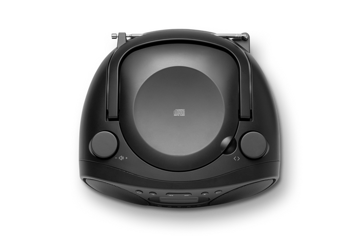 Roberts Zoombox FM Radio Black | ZOOMBOXFMBK