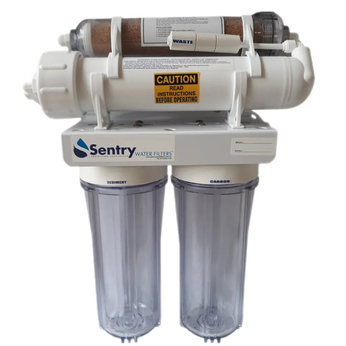 PRO-4D reverse osmosis water filter clear unit sentry