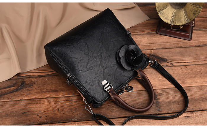 Romantic Package Leather Handbag