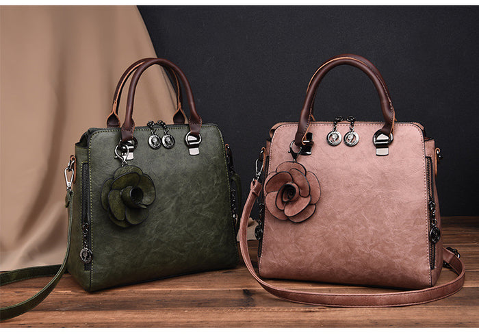 Romantic Package Leather Handbag
