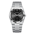 RUOLINDO Ultra-thin Butterfly-clasp Steel-band Quartz Men's Watch