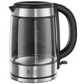 Russell Hobbs 1.7L Illuminating Glass Kettle Silver | 21600-10
