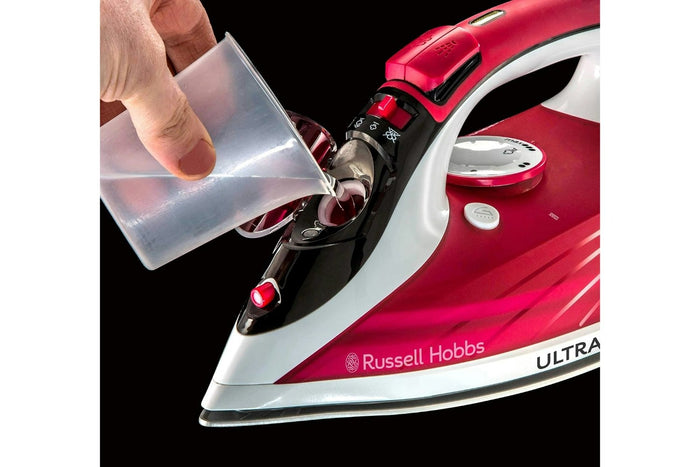 Russell Hobbs 2600W Ultra Steam Pro Iron Red | 23990