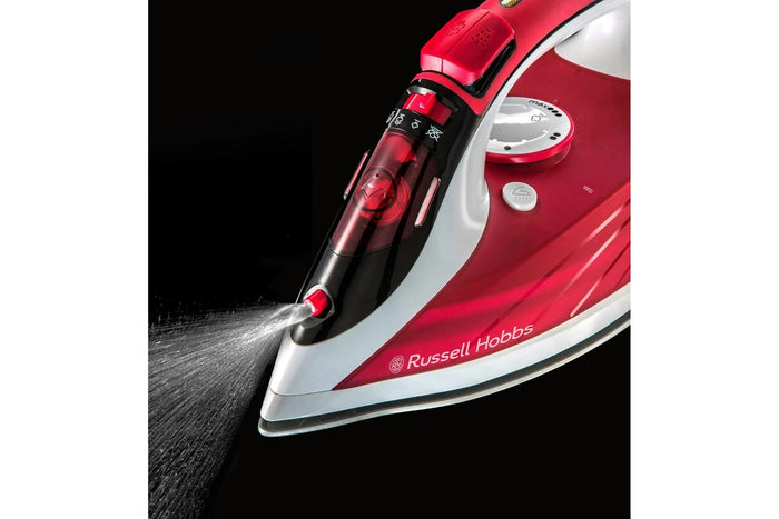 Russell Hobbs 2600W Ultra Steam Pro Iron Red | 23990