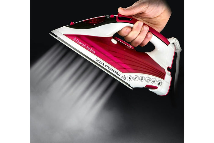 Russell Hobbs 2600W Ultra Steam Pro Iron Red | 23990