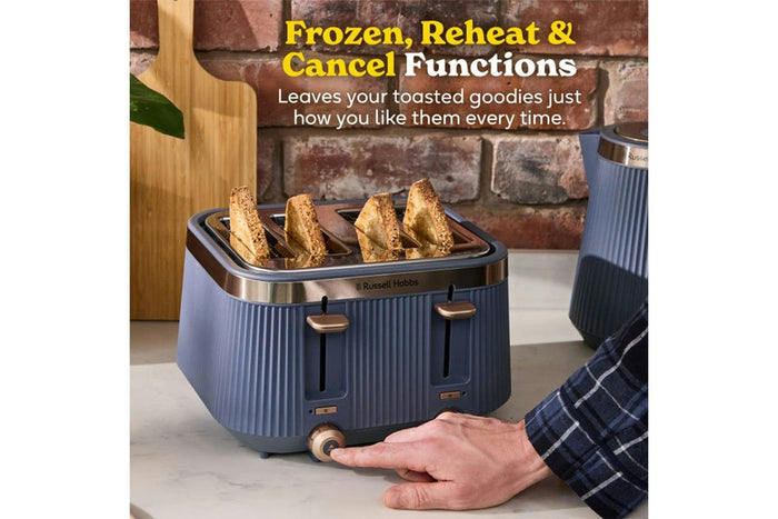 Russell Hobbs Bronte 4 Slice Toaster Navy Blue | 26772
