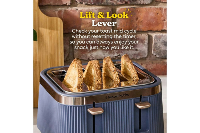 Russell Hobbs Bronte 4 Slice Toaster Navy Blue | 26772