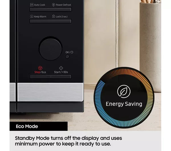 Samsung 23 Litre Freestanding Microwave 800W  - Silver | MS23K3523AS/EU