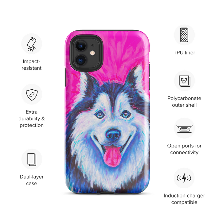 Siberian Husky Tough Case for iPhone®