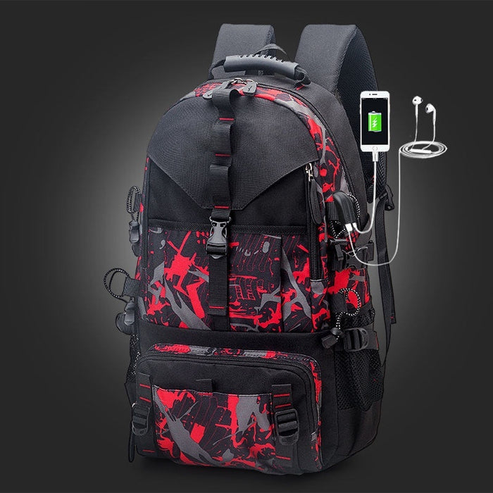 Camouflage Red