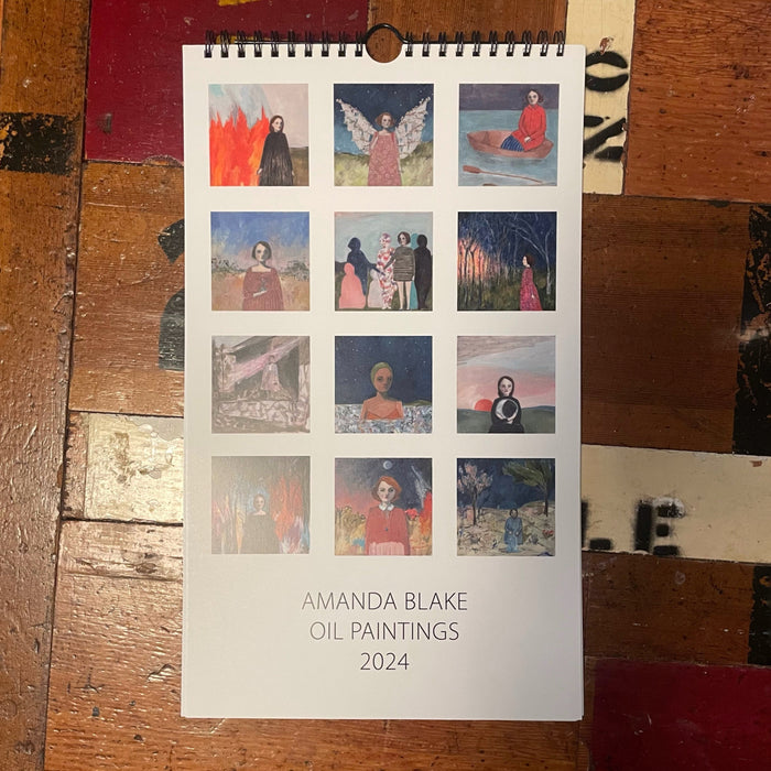 ***slightly damaged*** 2024 wall calendar