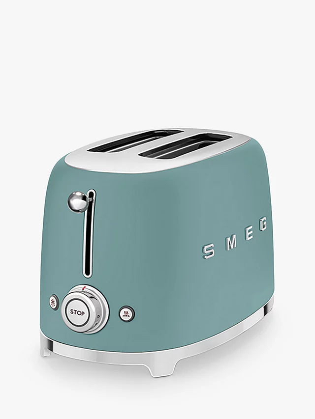 Smeg  2-Slice Toaster Emerald Green | TSF01EGUK