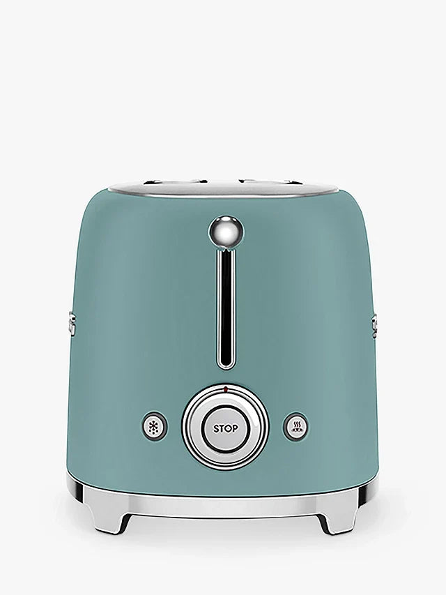 Smeg  2-Slice Toaster Emerald Green | TSF01EGUK