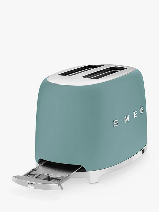 Smeg  2-Slice Toaster Emerald Green | TSF01EGUK