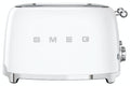 Smeg 50's Retro Style 4 Slice Toaster White | TSF03WHUK