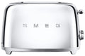 Smeg 50's Retro Style Aesthetic 2 Slice Toaster Stainless Steel  | TSF01SSUK