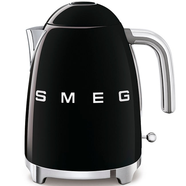 Smeg 50's Retro Style Kettle Black | KLF03BLUK