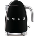 Smeg 50's Retro Style Kettle Black | KLF03BLUK