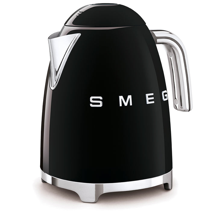Smeg 50's Retro Style Kettle Black | KLF03BLUK