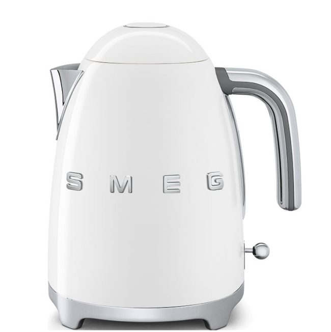 Smeg 50's Retro Style Kettle White | KLF03WHUK