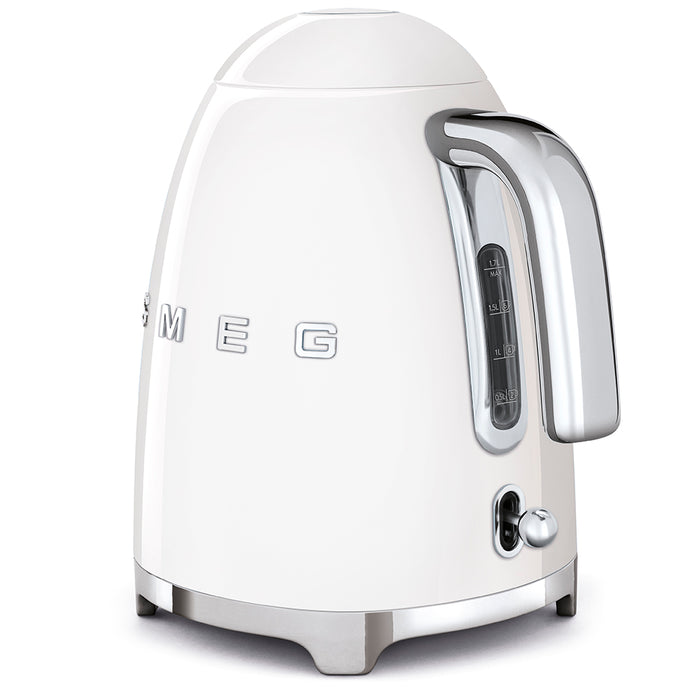 Smeg 50's Retro Style Kettle White | KLF03WHUK