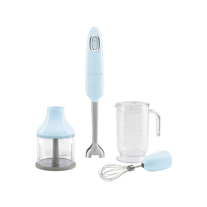 Smeg Hand Blender 50's Style Pastel Blue | HBF03PBEU