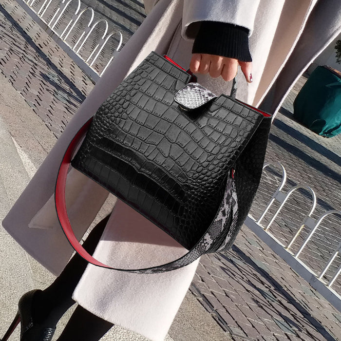 Snake Skin Pattern Bag