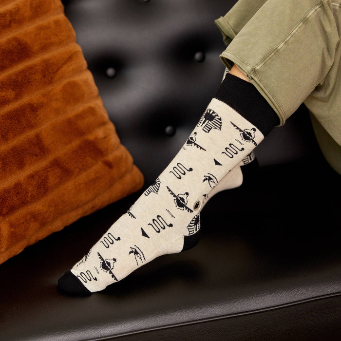 Socks that Give Books  (Ivory Hieroglyphics)
