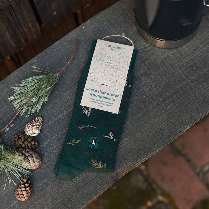 Socks that Protect Woodpeckers: Small