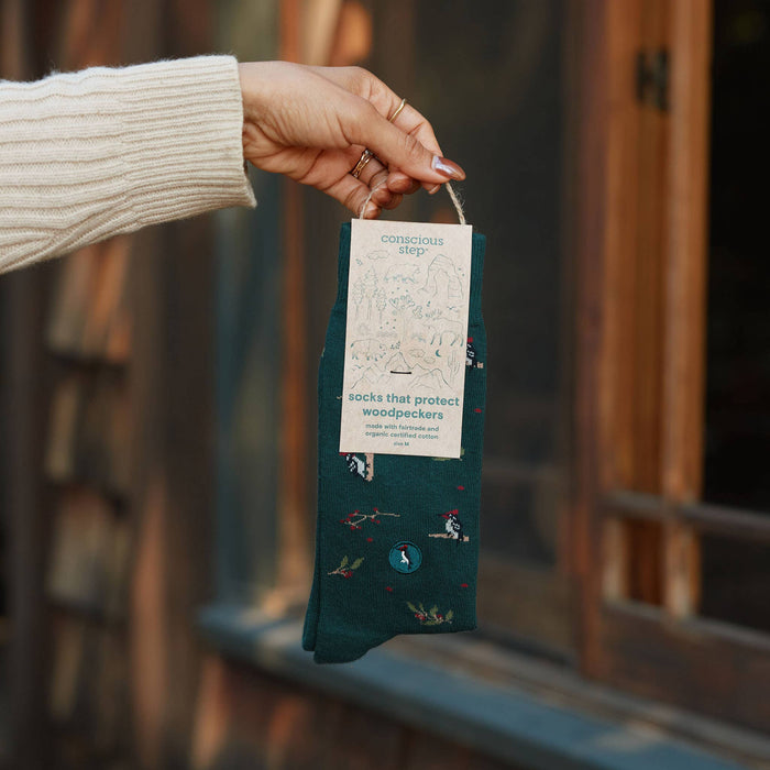 Socks that Protect Woodpeckers: Small