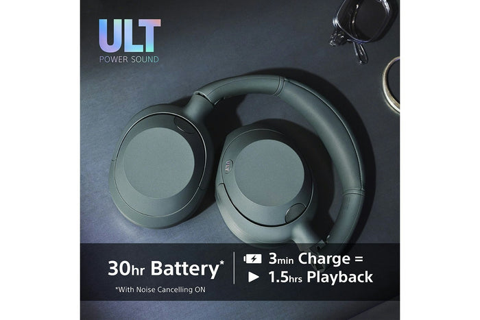 Sony Over-Ear Wireless Noise Cancelling Headphones Black | WHULT900NBCE7