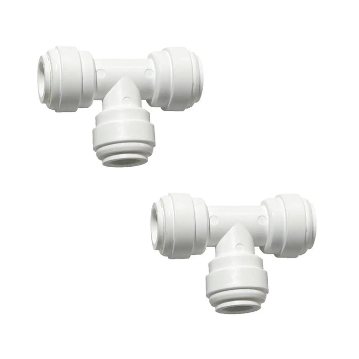 Sentry Water Filters Reverse Osmosis Quick fit T connectors 3/8" Tube to 3/8" Tube to 3/8" Tube