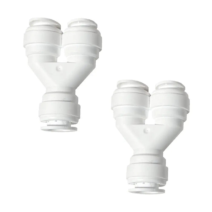 Sentry Water Filters Reverse Osmosis Quick fit Y connectors 3/8"Tube to 3/8"Tube to 3/8"Tube