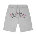 Spodenki Trapstar Irongate Arch Camo Shorts - Grey/Pink TRAPSTAR Spodnie